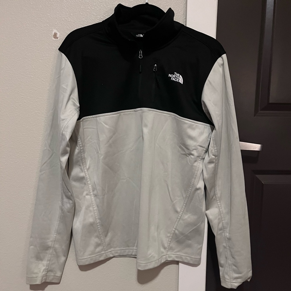 North Face 3/4 Zip Pullover with Front Zipper Pocket